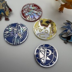 Pokemon: Mega Charizard Y Figure Rare Lot! 3.25″ Inch Pin Lucario Coins Lot
