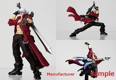 Rare Revoltech Yamaguchi No.003 Dante Devil May Cry 3 Kaiyodo 2006 Collectible