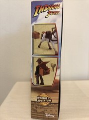 INDIANA JONES WORLDS OF ADVENTURE INDIANA JONES WITH HORSE 2.5″ FIGURES IN HAND