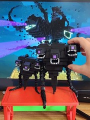 HUGE Wither Storm, Flexi Fidget Toy 3D Printed