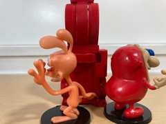 Nickelodeon Ren & Stempy PVC figures cake toppers 2018 Greenbrier International