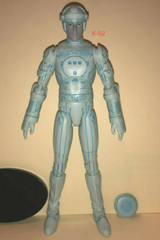Tron Classic Disney movie action figure DST Bruce Boxleitner toy w Identity Disc