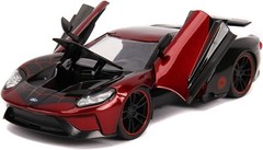 Jada Toys Marvel Miles Morales & 2017 Ford GT 1:24 Scale Die-Cast Car