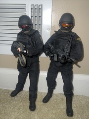 Custom 1/6 Figure 12” Military Kitbash Commando Swat Team Lot Resident Evil