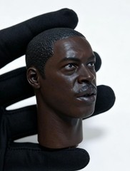 Blitzway Ghostbusters Figure 1/6 Winton Zeddemore Head Sculpt