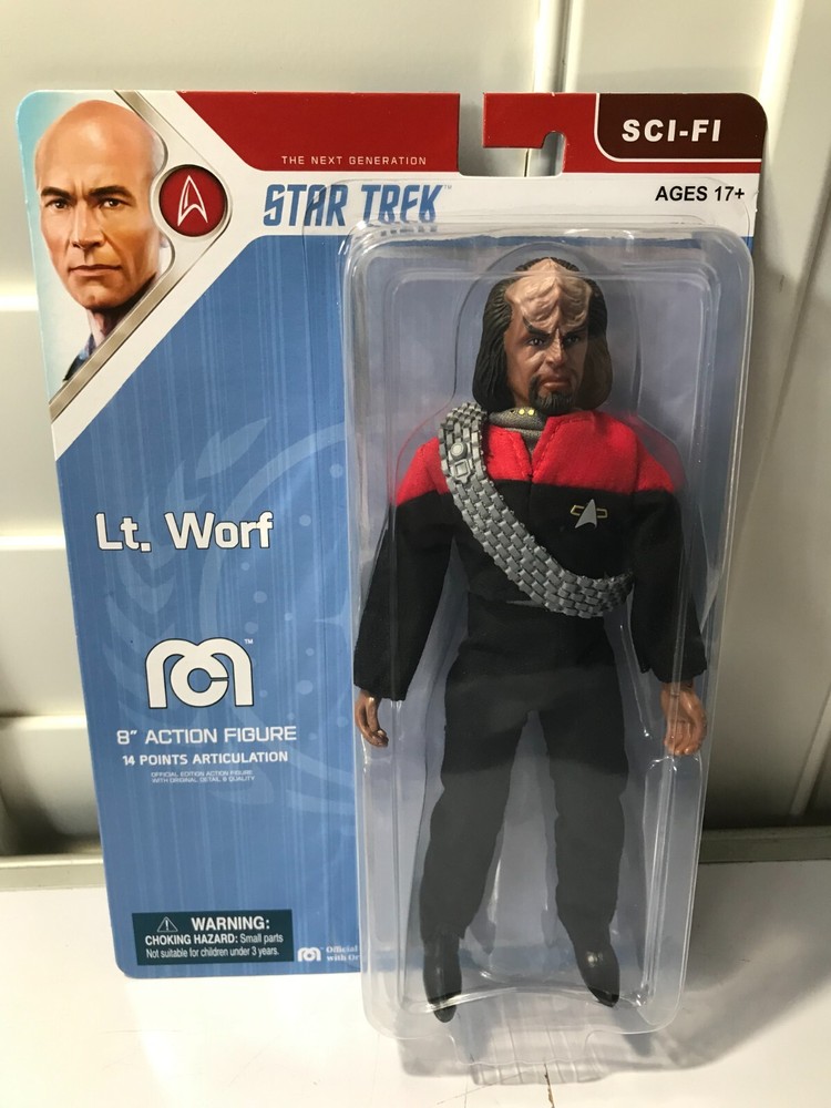 Mego Star Trek Lt. Worf 8″ Action Figures Wave 15 new