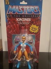 New Sealed Retro Masters of the Universe Origins Sorceress Action Figure Mattel