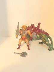 1981 He-Man And Battle Cat W/ Accessories Masters of the Universe