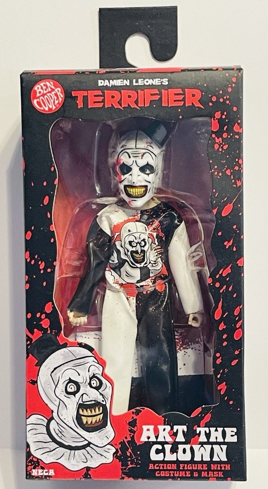 Ben Cooper Damien Leone’s Terrifier Art the Clown Toy Figure W/Mask & Costume