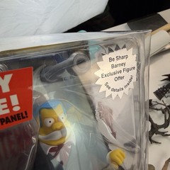 Simpsons WOS Be Sharp Centennial Playmates Exclusive Dolittle Wiggum Figure 2003