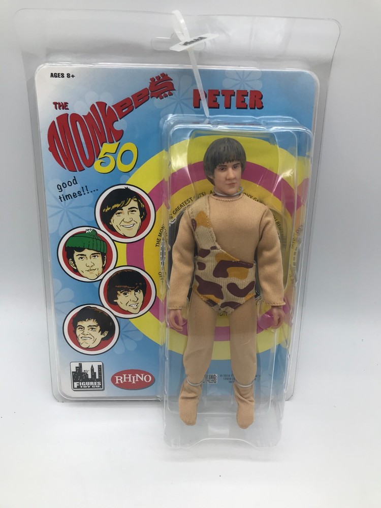 The Monkees 8 Inch Retro Figure Variants: PETER TORK JUNGLE OUTFIT LE 100 PCS