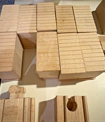 108 Piece Lot Thomas The Train Wooden Tracks Road Risers