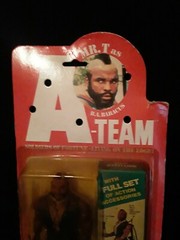 A-Team Galoob, Mr. T as B.A. Baracus,1983 (New On Card Action Figure) SUPER RARE