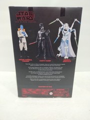 Star Wars Black Series Masters Of Evil 3 Pack Thrawn Vader Grievous Figures