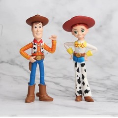 7Pcs Toy Story 4 Action Figures Set Woody Buzz Jessie Forky Model Doll – no box