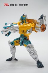 TransArt Toys TA BWM-03 Transformation Cheetor Beast War Action Figure Toys