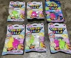 ⚡Lot of 6 CRUSH PETS , 2 pieces per pack. Random Bags PETS and Color may vary