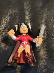 Loose Hasbro Marvel Super Hero Squad Thor Sif- 2.25 In 2010