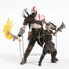 Neca God of War Kratos Atreus Ultimate Action Figure 2 Pack Collection Official