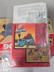 VTG-80’S-KENNER-M.A.S.K.BULLDOG SEMI TRUCK-W/BORIS BUSHKIN/BOX & 17 FIGURES-LOT