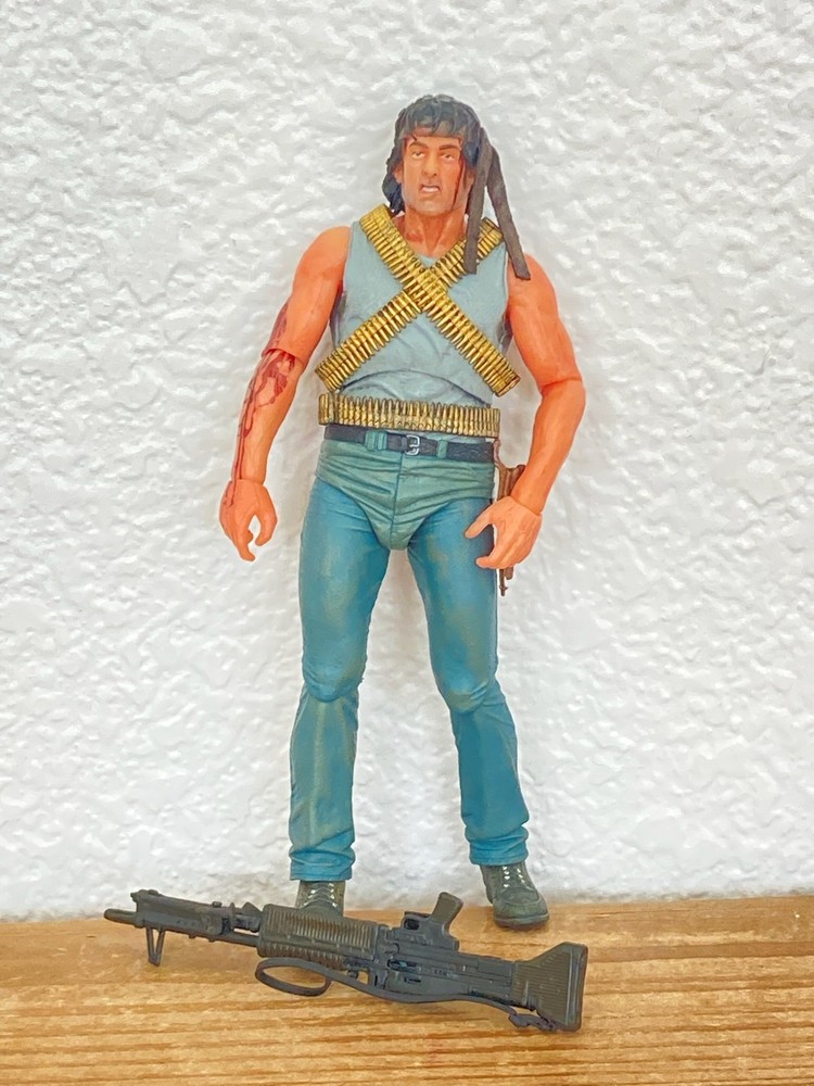 Neca Rambo First Blood John J Rambo 7″ Action Figure Set Stallone