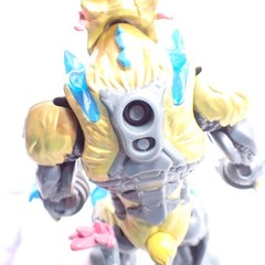 Moose Gold Lion Robot Action Figure Fully Jointed Sabertooth Animal Toy Kids