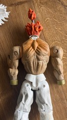 San Diego Comic-Con Capcom vs. SNK 2 Akuma Gakuto Action Figure Incomplete RARE
