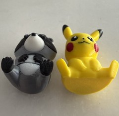 3d Printed Pokemon 2 Inch Pikachu Print Brand NEW FREE SHIPPING Raccoon Animal