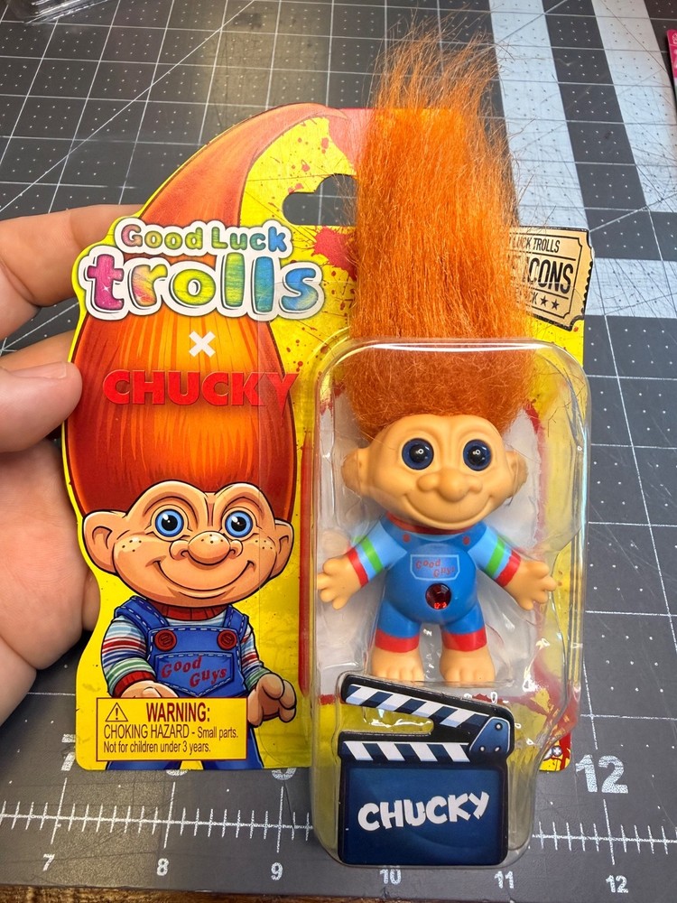 Good Luck Trolls Chucky Child’s Play Good Guys Movie Icons NEW Doll Five 5 Below
