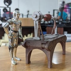 Jabba the Hutt’s Grill for 3.75 IN (1:18) Figure Diorama