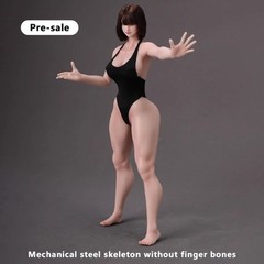 ​1/6 Finger Bone Seamless Silicone Body For 12″ Female Figure