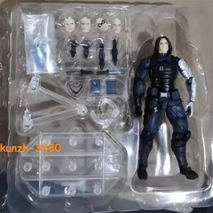 STOCK Captain America Winter Soldier Action Figure Movie Around Model Toys 14cm