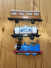 Thomas The Train Vintage Train Lot Plastic Die Cast Thomas 1985 Milk 93 Annie 97