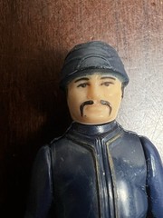 VINTAGE KENNER STAR WARS HK 1980 LANDO LOBOT BESPIN GUARD 3 FIGURES LOT COMPLETE