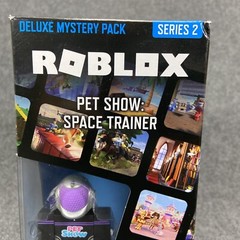 Roblox Deluxe Mystery Pk Series 2 Pet Show: Space Trainer 3″ Figure w/ Code New