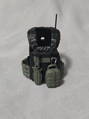 Valaverse Action Force Tactical w/ Knife Vest (C) 6″ Custom Fodder 1/12 Scale
