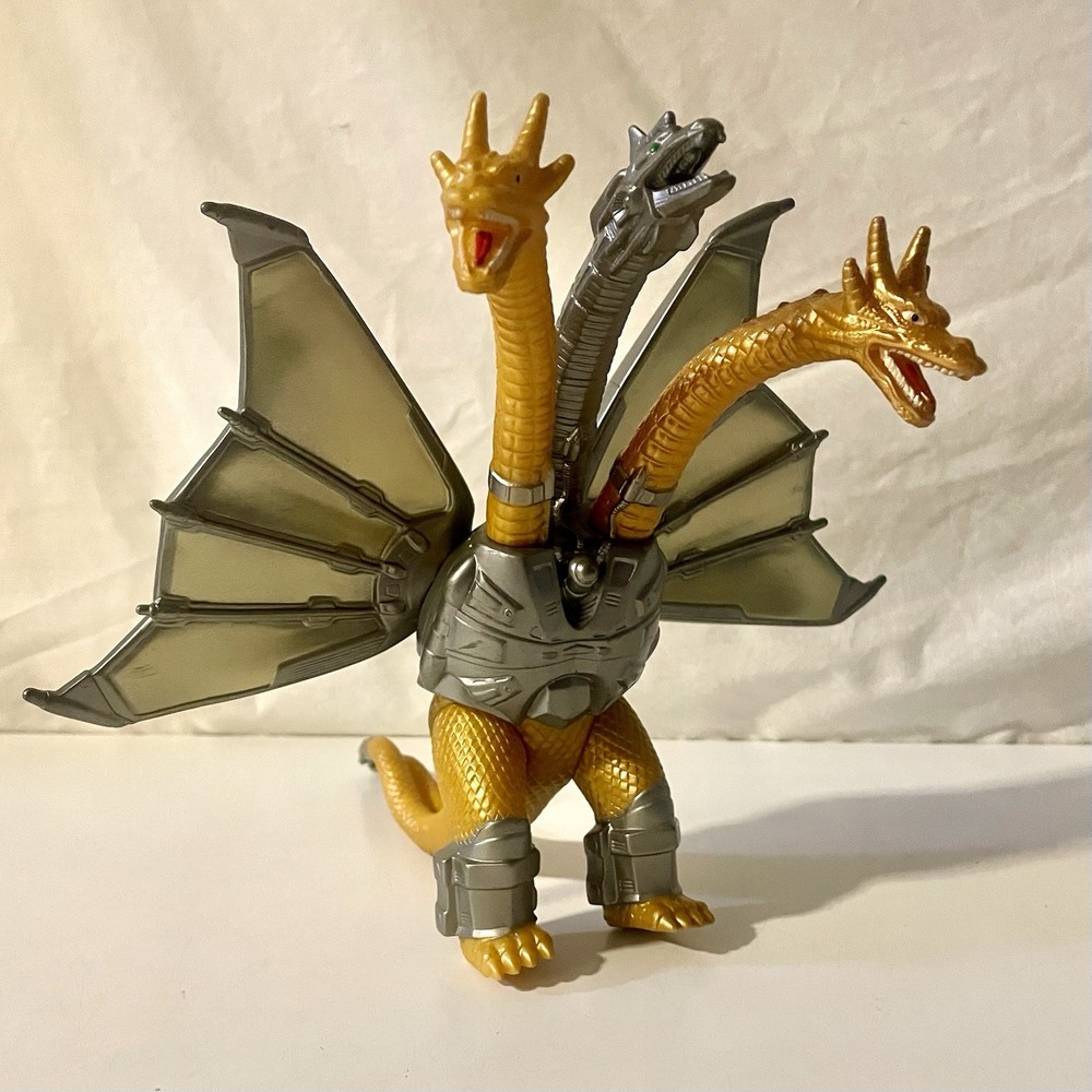 Mecha King Ghidorah 8″ Vinyl Figure BANDAI Godzilla Movie Monster Series (1998)