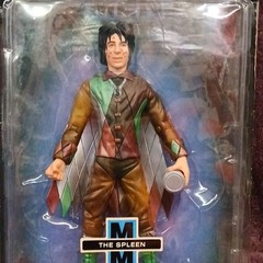 Playing Mantis The Spleen Mystery Men Action Figure, Plastic, Brown Green, Boxed