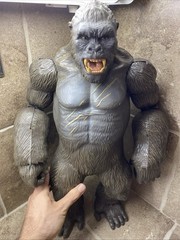 LOT OF Godzilla & King Kong 18” Mecha, King Ghidorah, Bandai, Lanard Figures