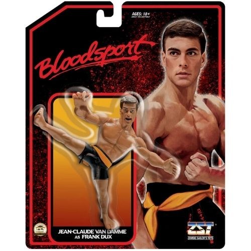 Bloodsport Jean-Claude Van Damme as Frank Dux Action Figure Zombie Sailor’s Toys