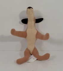 RARE 2001 Scratchy 4″ Plush Figure McDonald’s EUROPE Disney Lady and the Tramp 2