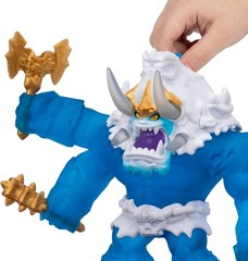 Goo Jit Zu KING FROSTBITE 10Inch Action Figure with 35+ Phrases and Lights