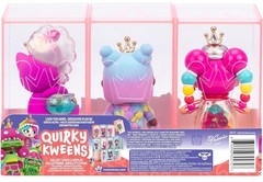 Kweenie Action Figure 3.9in Collectible Toy Doll Pink Hair New 2023