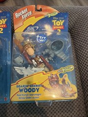 1999 Mattel Disney Pixar Toy Story 2 Rocket Force Triple Threat Buzz + Soarin’