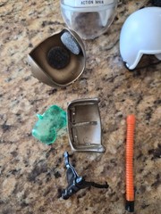 5 Cotswold Collectibles GI Joe 1/6 Pilot Camo White Bike Helmet Lot