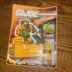 Vintage 1991 Clean Sweep G.I. GI Joe Eco Warriors v1 100% Complete Figure NIP!