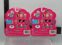 Puppy In My Pocket Dog Figure 6x Set Terrier + Companion Breeds 2009 Version NEW