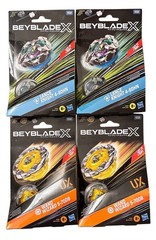 Hasbro Beyblade X Claw Leon 5-60P – Lance Knight 4-80HN – Sword Dran 1-60A 4pack