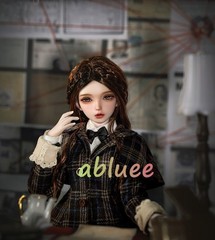1/4 Shuga Fairy Detective Style With Clothes Ball-jointed Doll Action Figure