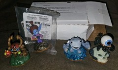 Skylanders Giants Mini Sidekicks Lot Orange Thumpling Barkley Jini Frito Lay PS4